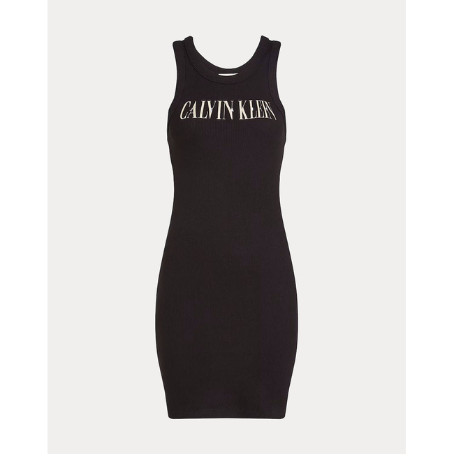 Product CALVIN KLEIN VARSITY CALVIN KLEIN RIB DRESS base image