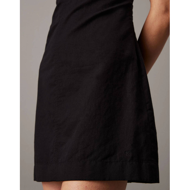 Product CALVIN KLEIN SOFT LINEN A-LINE DRESS base image