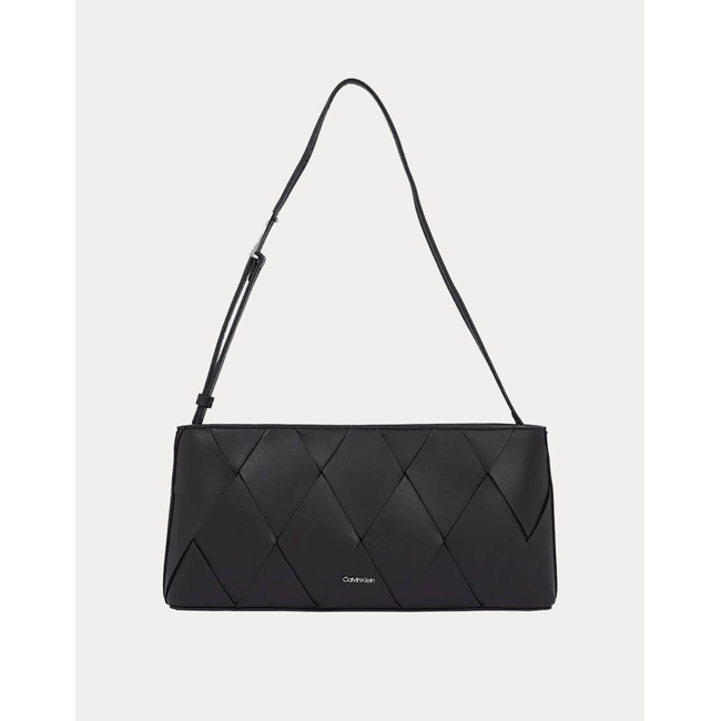 Product CALVIN KLEIN JEANS CK WOVEN ELONGATED SHOULDER BAG (Διαστάσεις: 31 x 5 x 14,5εκ) base image