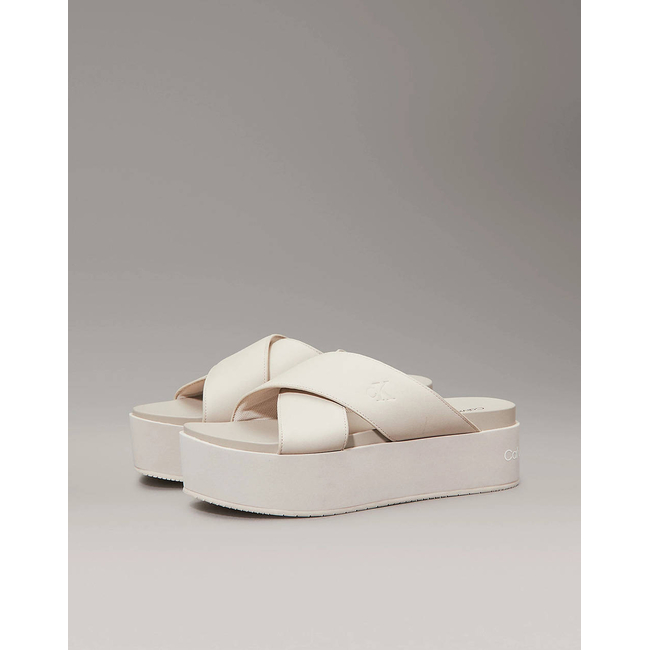 Product CALVIN KLEIN JEANS FLATFORM CROSS MG UC base image