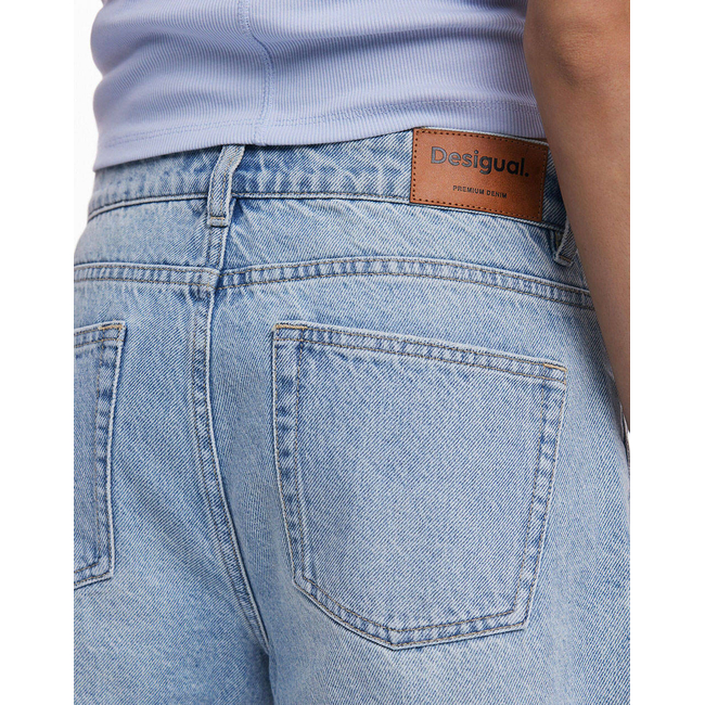 Product DESIGUAL D2 DENIM_INIDAN WOMEN'S PANTS base image