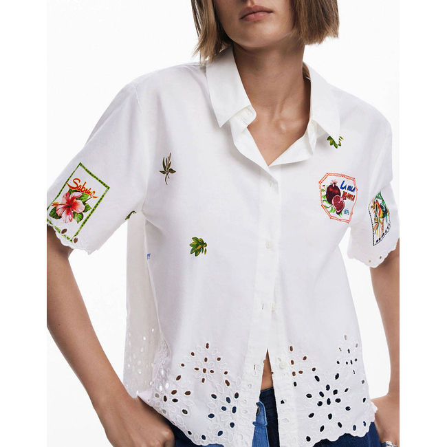Product DESIGUAL D3 CAM_AFRODITA WOMEN'S SHIRT base image