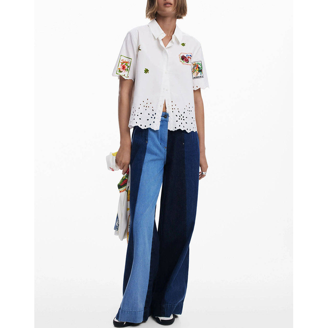 Product DESIGUAL D3 CAM_AFRODITA WOMEN'S SHIRT base image