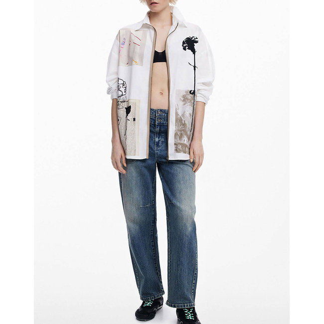 Product DESIGUAL D2 SHIRT_RECORTES_LACROIX WOMEN'S SHIRT base image