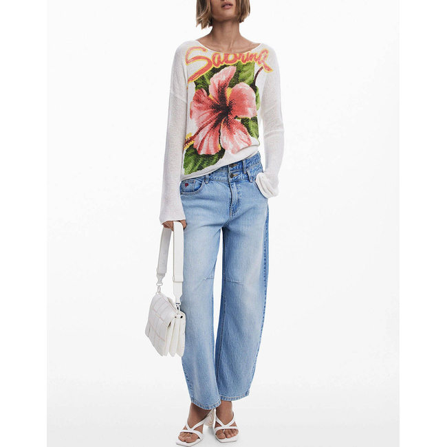 Product DESIGUAL D3 JERS_RIBE KNIT WOMEN'S base image