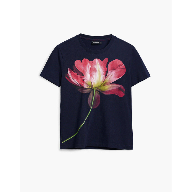 Product DESIGUAL D2 TS_PLATA WOMEN'S T-SHIRT base image