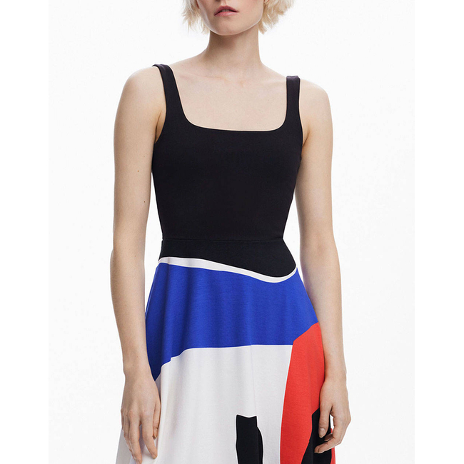 Product DESIGUAL D2 VEST_ONDAS_LACROIX ΦΟΡΕΜΑ ΓΥΝΑΙΚΕΙΟ base image
