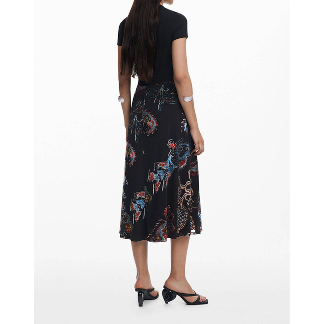 Product DESIGUAL D2 VEST_PAISLEY MESH_LACROIX DRESS WOMEN base image
