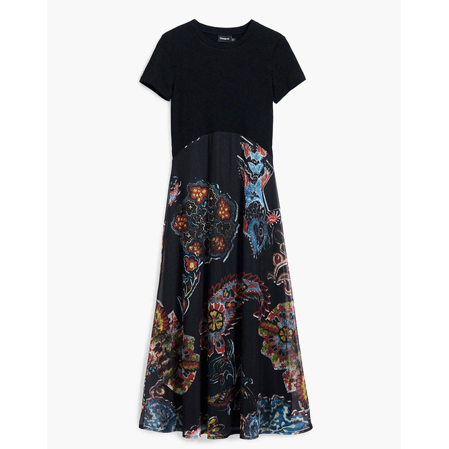 Product DESIGUAL D2 VEST_PAISLEY MESH_LACROIX DRESS WOMEN base image