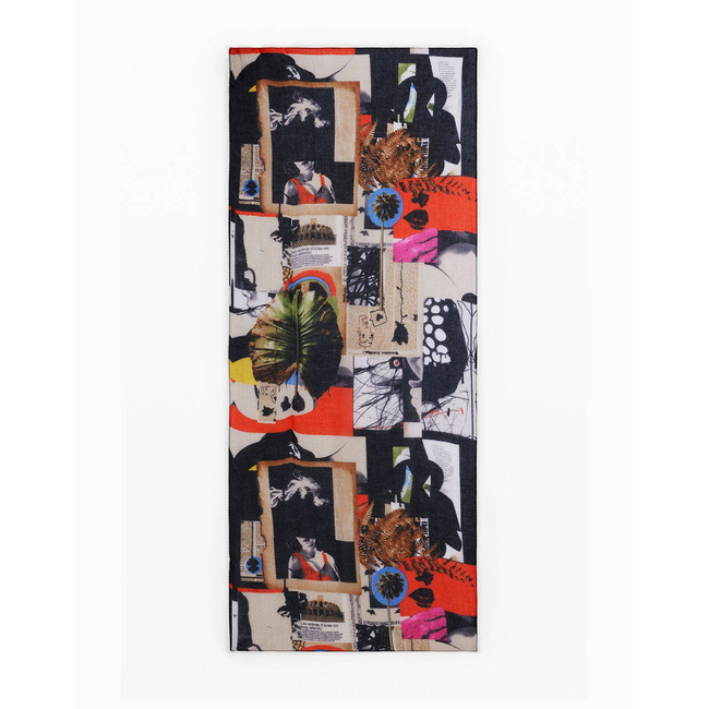 Product DESIGUAL D2 FOU_NEWSPAPER_LACRO WOMEN'S ACCESSORIES base image