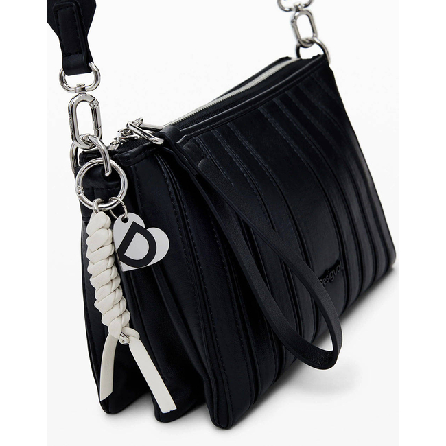 Product DESIGUAL D2 BAG_KAPELA DORTMUND FLAP BAG FOR WOMEN (Dimensions: 26 x 5 x 17.50cm) base image