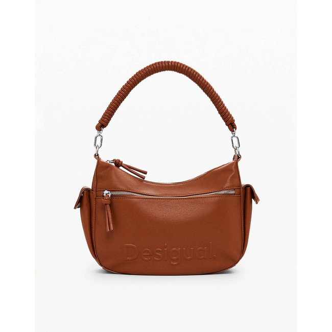 Product DESIGUAL D2 BAG_HALF ASTANA CAMEL WOMEN'S BAG (Dimensions: 32 x 22 x 10cm.) base image