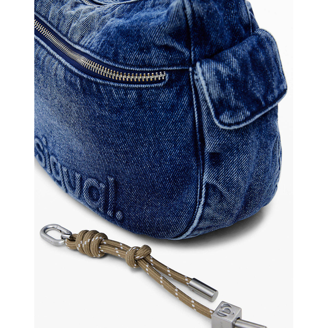 Product DESIGUAL D2 BAG_HALF LOGO WOMEN'S BAG (Dimensions: 23 x 23 x 8.5cm.) base image