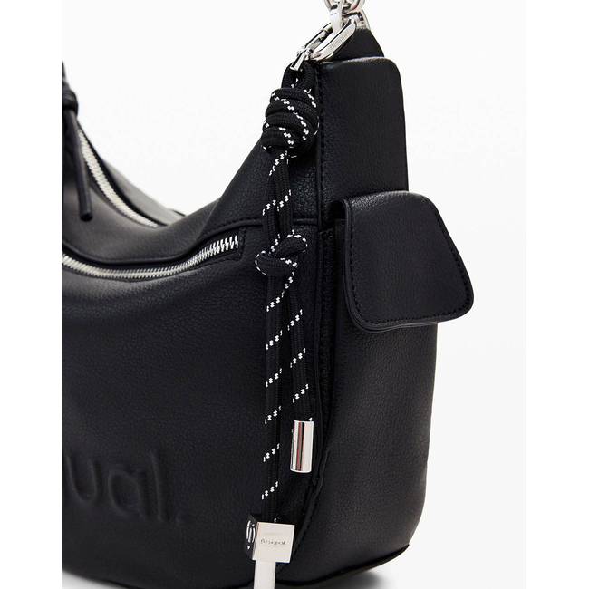 Product DESIGUAL D2 BAG_HALF ASTANA BLACK WOMEN'S BAG (Dimensions: 32 x 22 x 10cm.) base image
