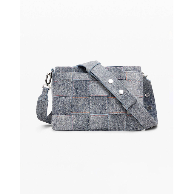Product DESIGUAL D2 BAG_YOKO PU DENIM DOR WOMEN'S BAG (Dimensions: 27.50 x 17.50 x 6cm.) base image