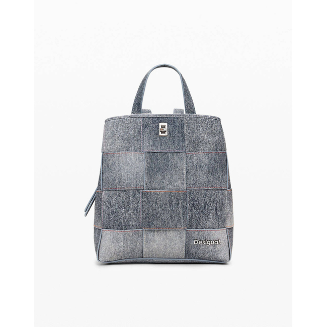Product DESIGUAL D2 BACK_YOKO PU DENIM SU WOMEN'S BAG (Dimensions: 25 x 29 x 10cm.) base image