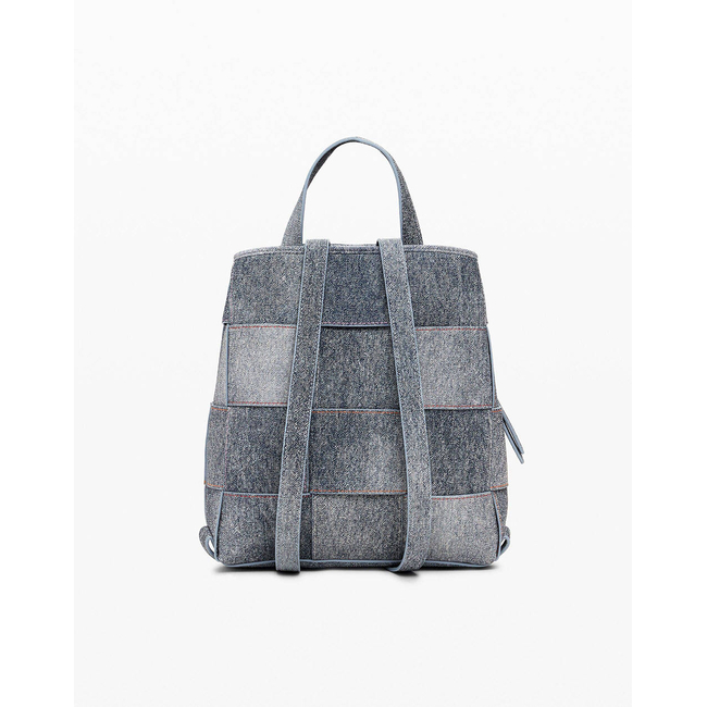 Product DESIGUAL D2 BACK_YOKO PU DENIM SU WOMEN'S BAG (Dimensions: 25 x 29 x 10cm.) base image