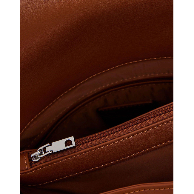 Product DESIGUAL D2 BACK_HALF HAMPTON CAMEL WOMEN'S BAG (Dimensions: 27 x 31 x 12cm.) base image