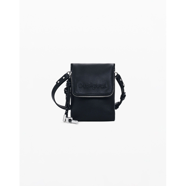 Product DESIGUAL D2 MONE_HALF PHONE BLACK WOMEN'S WALLET (Dimensions: 12 x 17.5 x 5cm.) base image