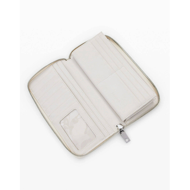 Product DESIGUAL D3 MONE_DEJAVU FIONA ECRU WOMEN'S WALLET (Dimensions: 10.5 x 20.5cm.) base image