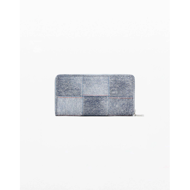 Product DESIGUAL D2 MONE_YOKO PU DENIM FI ΠΟΡΤΟΦΟΛΙ ΓΥΝΑΙΚΕΙΟ (Διαστάσεις: 20.5 x 10 x 2εκ.) base image