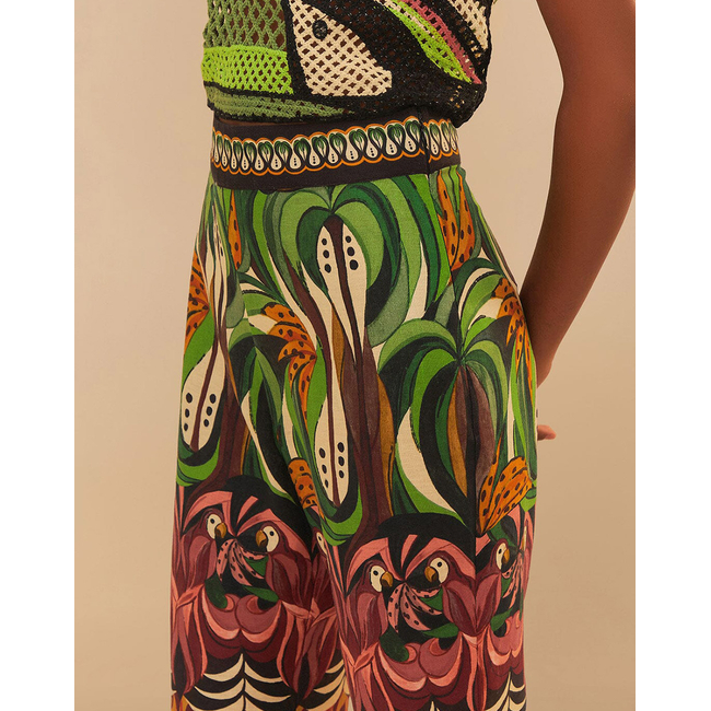 Product FARM RIO COCONUT TREE FLOW PANTS base image