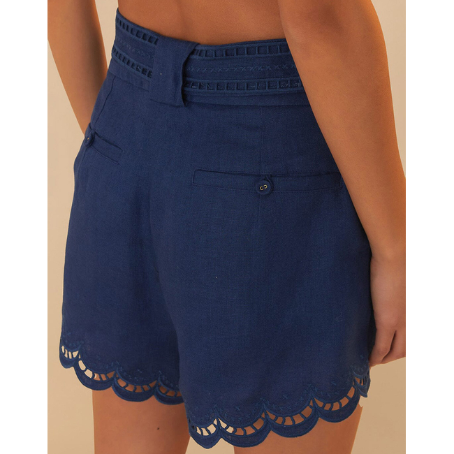 Product FARM RIO NAVY BLUE RICHELIEU RUNNING SHORTS base image