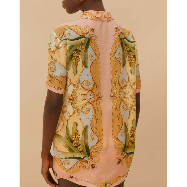 Product FARM RIO BANANA ROYALTY KALENDOSCOPE MULTICOLOR SHIRT base image