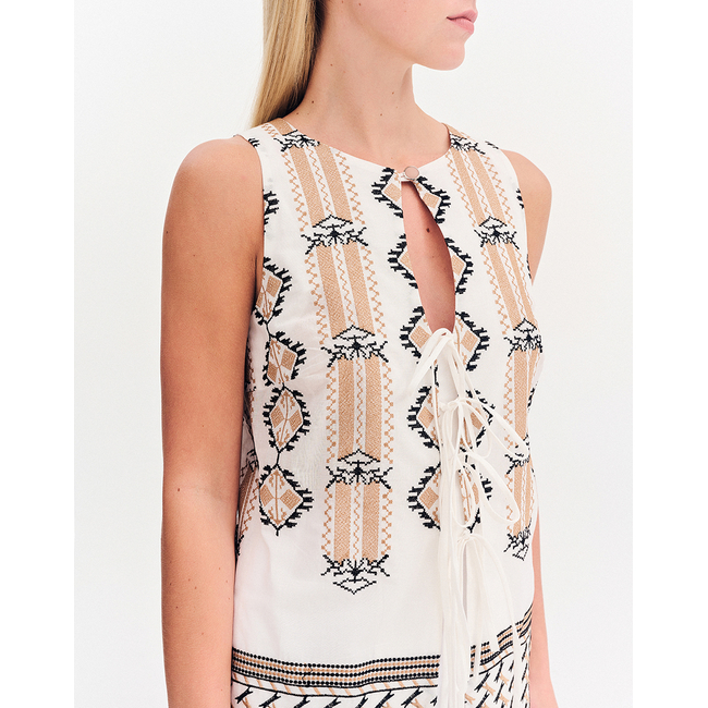 Product FOREL Embroidered blouse Case Study base image