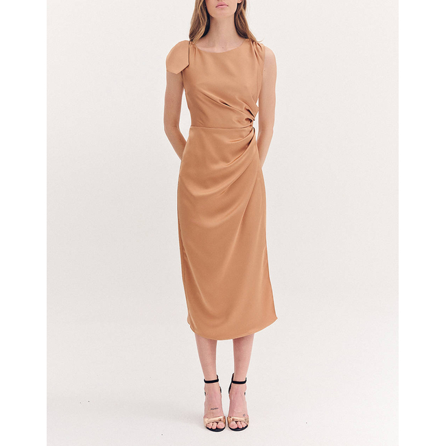 Product FOREL Φόρεμα στενό satin midi base image