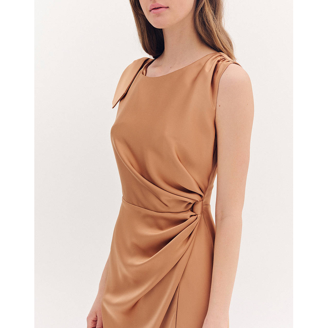 Product FOREL Φόρεμα στενό satin midi base image