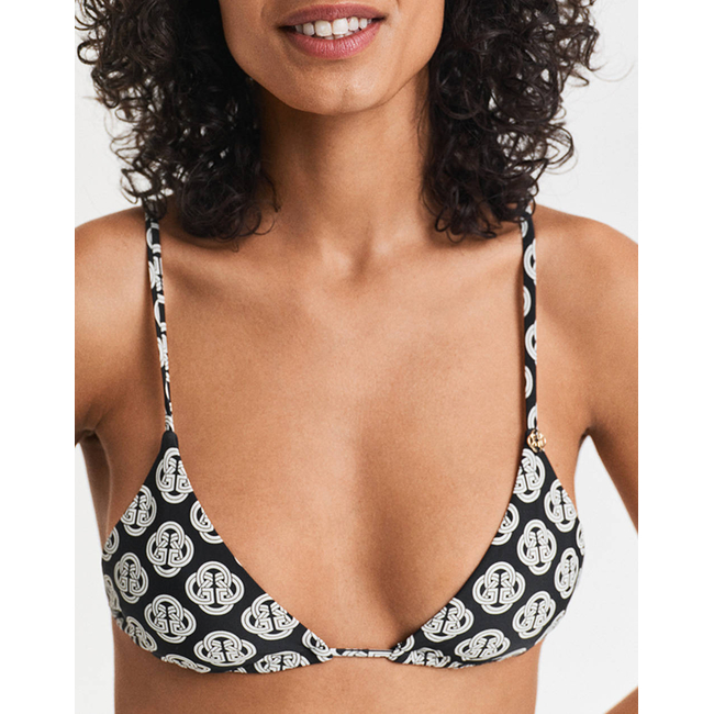Product GANT SWIMWEAR  MONOGRAM PRINT TRIANGLE TOP base image