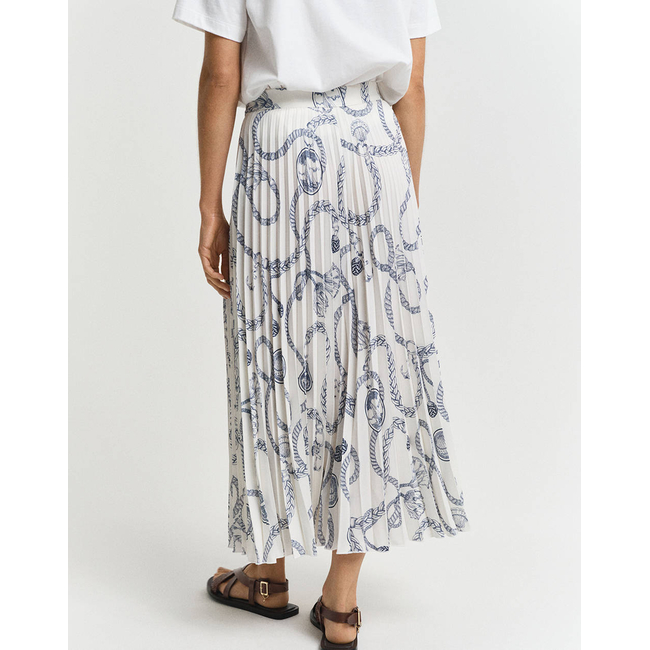 Product GANT ΦΟΥΣΤΑ SAILING PRINT PLEATED SKIRT base image