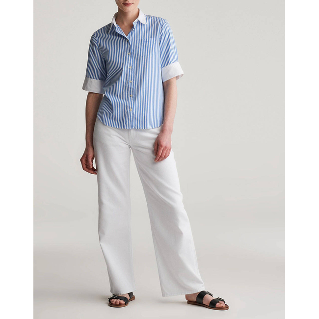 Product GANT ΠΟΥΚΑΜΙΣΟ ΚΜ  REG CONTRAST STRIPED SS SHIRT base image
