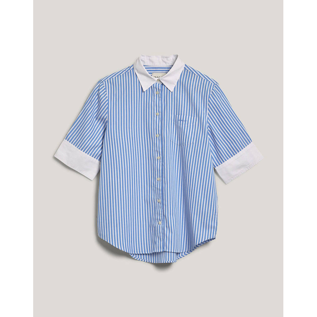 Product GANT ΠΟΥΚΑΜΙΣΟ ΚΜ  REG CONTRAST STRIPED SS SHIRT base image