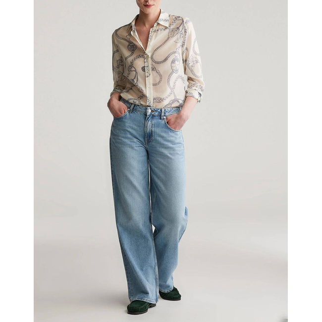 Product GANT ΠΟΥΚΑΜΙΣΟ ΜΜ  REG SAILING PRINT COT SILK SHIRT base image