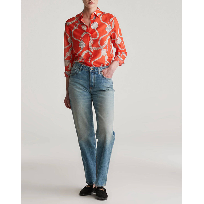 Product GANT ΠΟΥΚΑΜΙΣΟ ΜΜ  REG SAILING PRINT COT SILK SHIRT base image