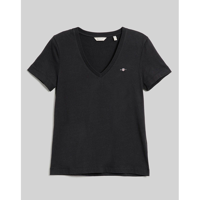 Product GANT ΜΠΛΟΥΖΑ ΚΜ  REG SHIELD SS V-NECK T-SHIRT base image