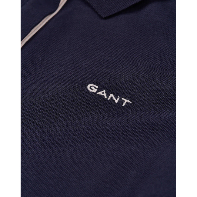 Product GANT ΜΠΛΟΥΖΑ ΚΜ CONTRAST COLLAR SS PIQUE POLO base image