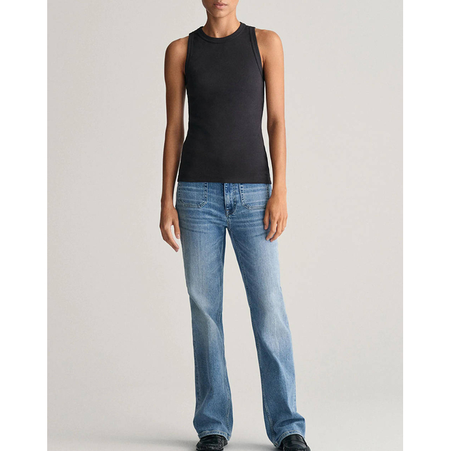 Product GANT HIGH NECK RIB TANK TOP NS base image