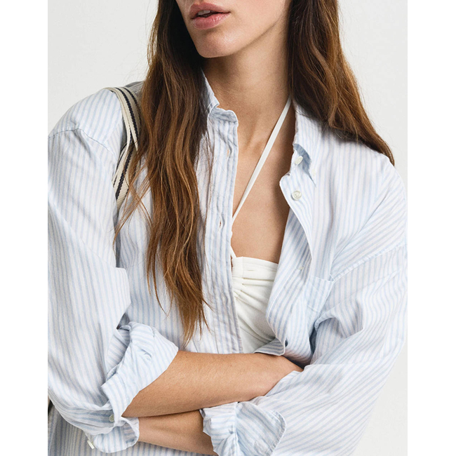 Product GANT ΦΟΡΕΜΑ OS LUXURY OXFORD STRIPED DRESS base image