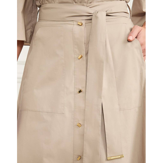 Product GUESS MARCIANO PAT LONG SKIRT - LIGHT STR COTTON POPELIN 110 ΦΟΥΣΤΑ ΓΥΝΑΙΚΕΙΟ base image