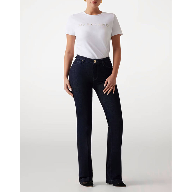 Product GUESS MARCIANO CANDY RN SS TSHIRT - ORG COTTON STRETCH JERSEY 180 ΜΠΛΟΥΖΑ ΓΥΝΑΙΚΕΙΟ base image
