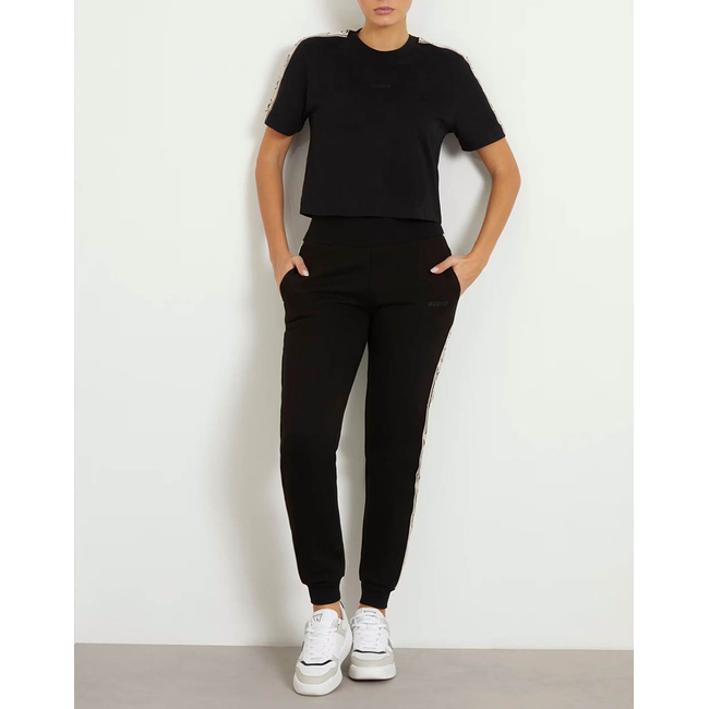 Product GUESS BRITNEY CROP TEE ΜΠΛΟΥΖΑ ΓΥΝΑΙΚΕΙΟ base image