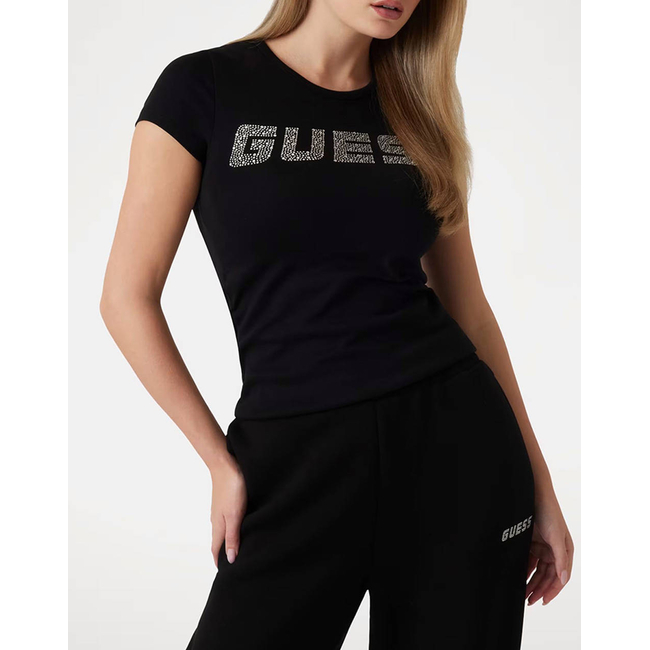 Product GUESS KIARA SS T-SHIRT ΜΠΛΟΥΖΑ ΓΥΝΑΙΚΕΙΟ base image
