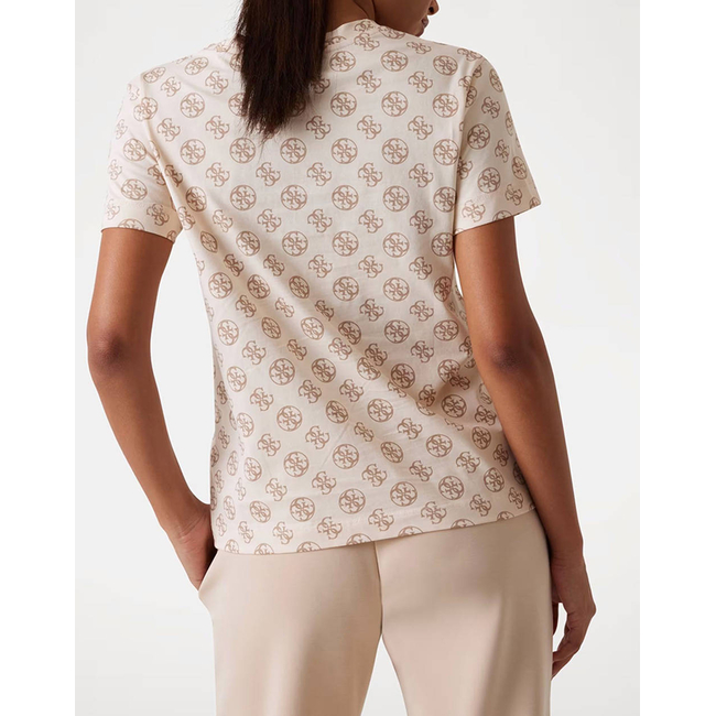 Product GUESS NOMIE 4G SS T-SHIRT WOMEN base image