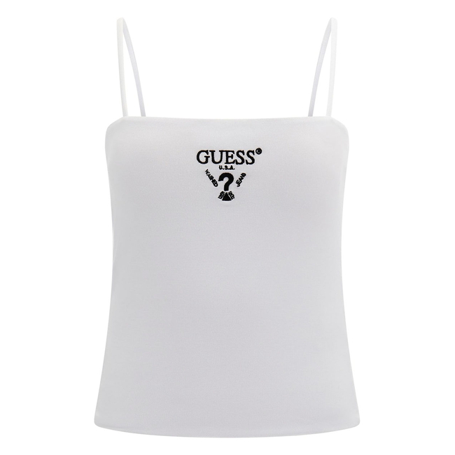 Product GUESS COLETTE TANK TOP - ECO SMOOTH RAYON STR RIB 270 ΜΠΛΟΥΖΑ ΓΥΝΑΙΚΕΙΟ base image