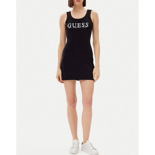 Product GUESS SUNFLOWER RIB DRESS - ECO SMOOTH GIRLY RIB 435 WOMEN'S DRESS base image