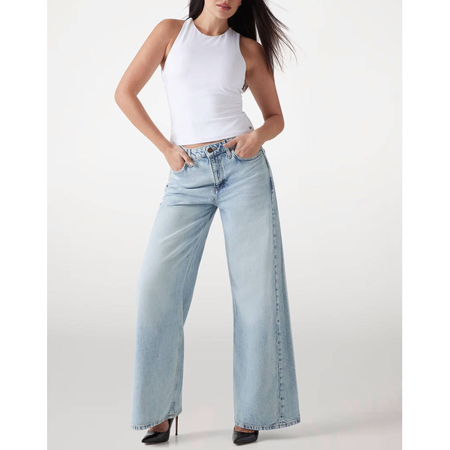 Product GUESS BELLFLOWER PANTS FOR WOMEN base image
