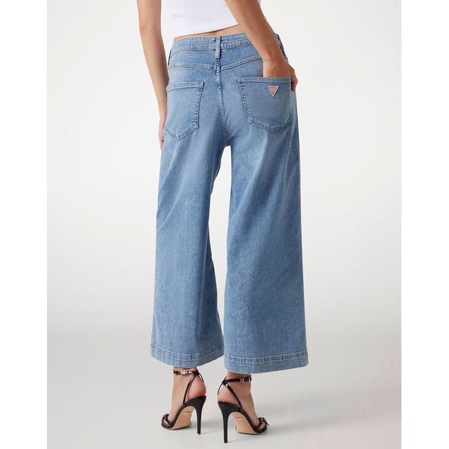Product GUESS BELLFLOWER CROP WIDE LEG ΠΑΝΤΕΛΟΝΙ ΓΥΝΑΙΚΕΙΟ base image